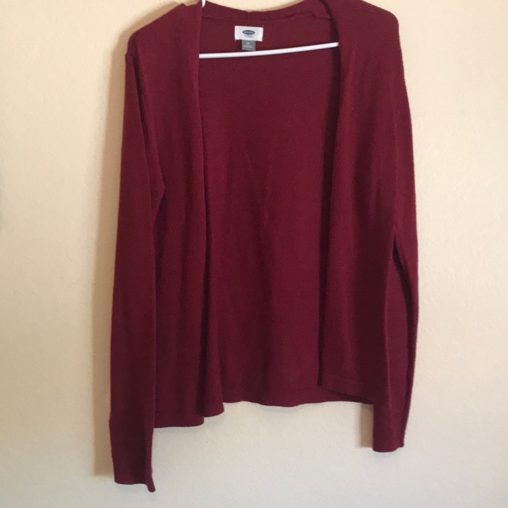 Maroon Old Navy Cardigan Size Medium